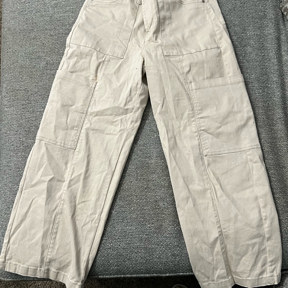 RACHEL Rachel Roy Men's Cargo Pants - Cream